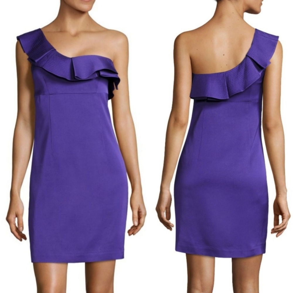 Trina Turk Flounce Ruffle Dress